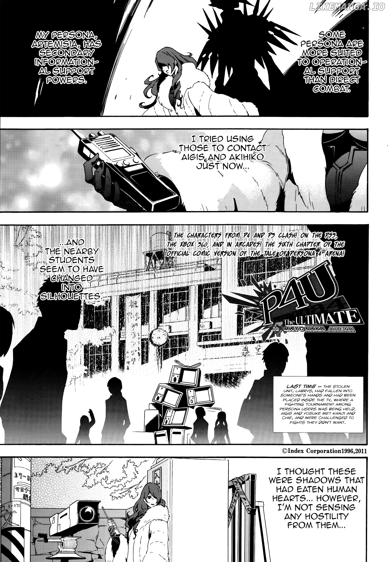 Persona 4 - The Ultimate in Mayonaka Arena chapter 6 - page 1