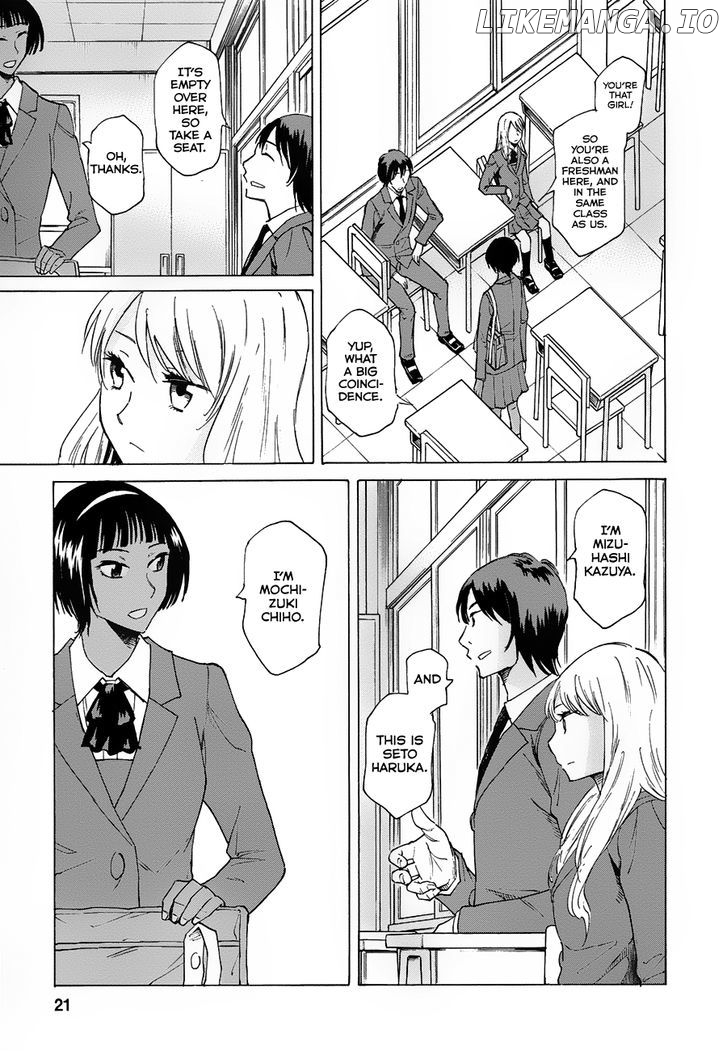 Onnanoko ga Shinu Hanashi chapter 1 - page 19