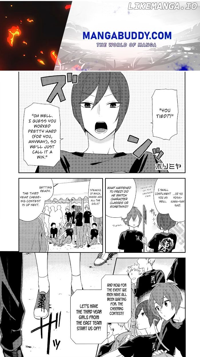 Hori-san to Miyamura-kun chapter 52 - page 1