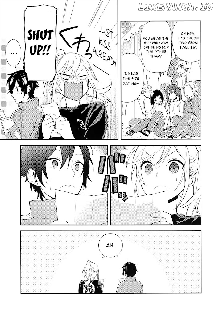 Hori-san to Miyamura-kun chapter 52 - page 17