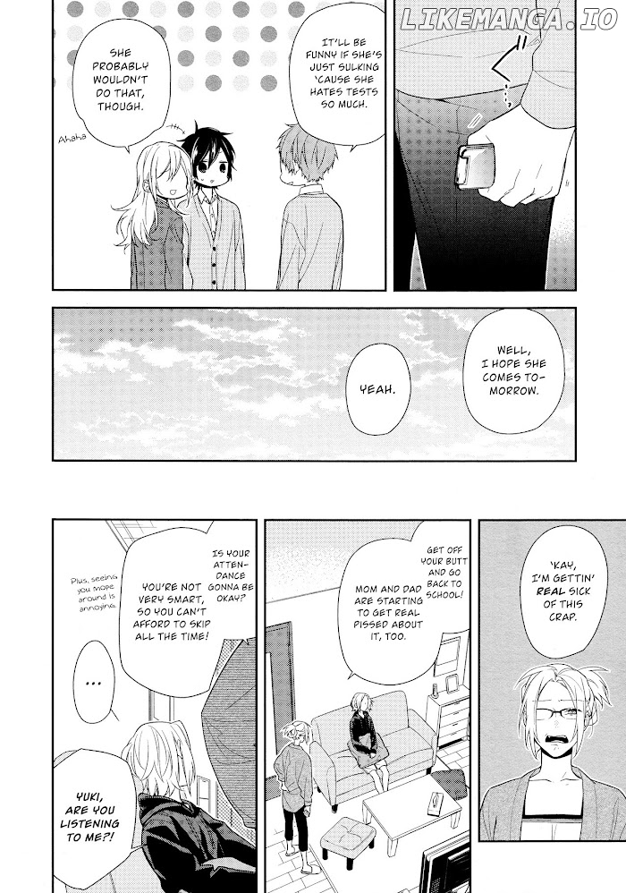 Hori-san to Miyamura-kun chapter 58 - page 18