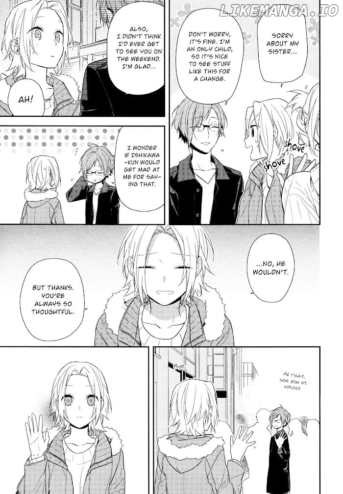 Hori-san to Miyamura-kun chapter 58 - page 3