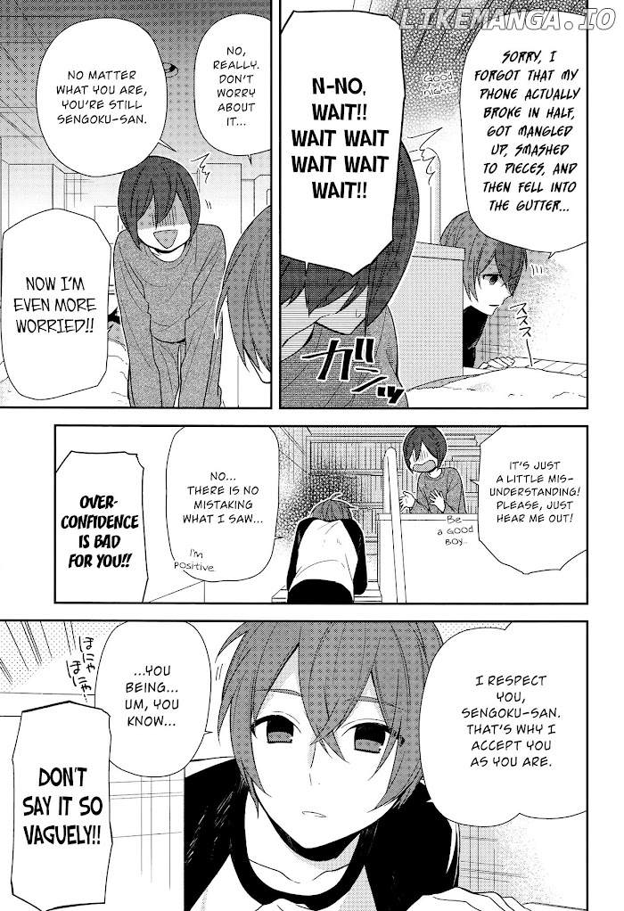 Hori-san to Miyamura-kun chapter 72 - page 15