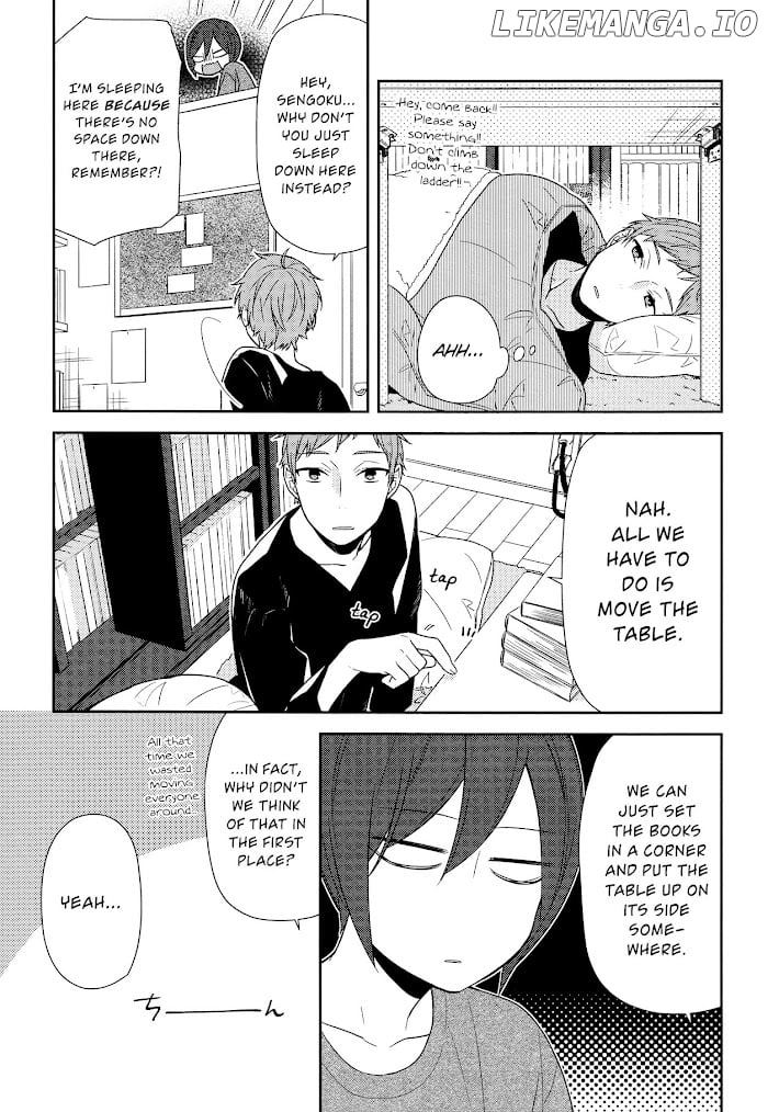 Hori-san to Miyamura-kun chapter 72 - page 17