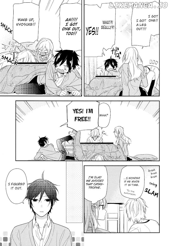 Hori-san to Miyamura-kun chapter 57 - page 14