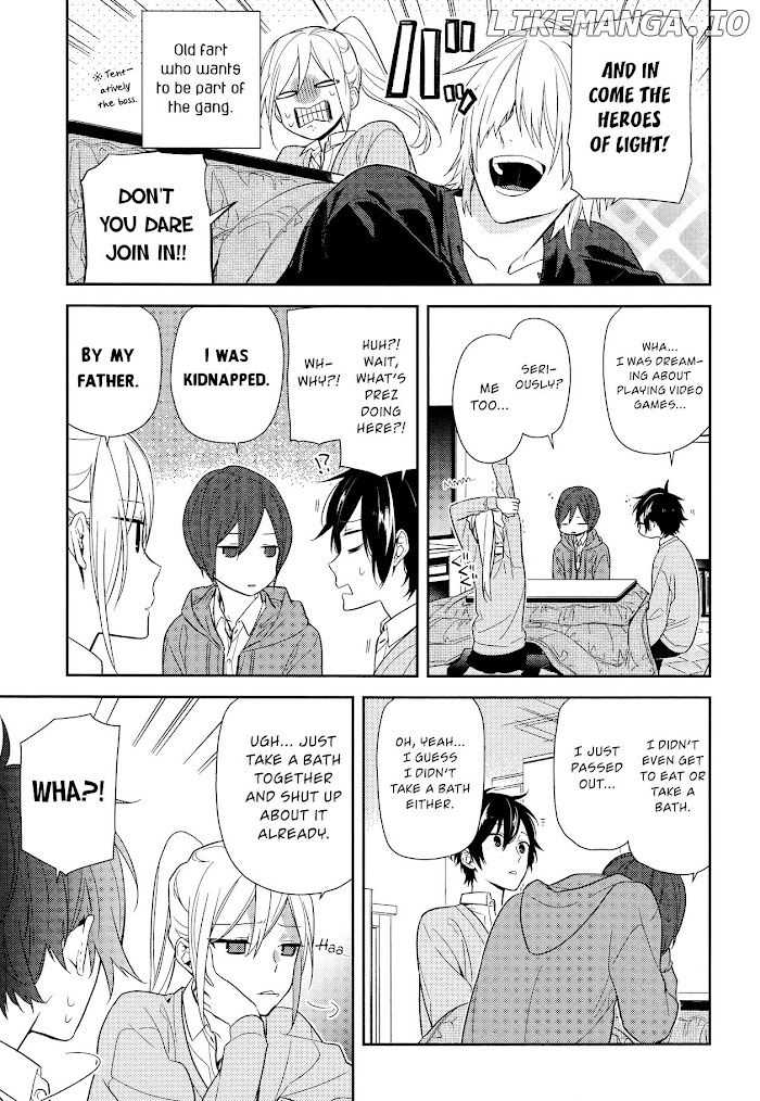 Hori-san to Miyamura-kun chapter 57 - page 22