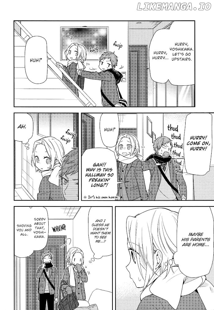 Hori-san to Miyamura-kun chapter 73 - page 8