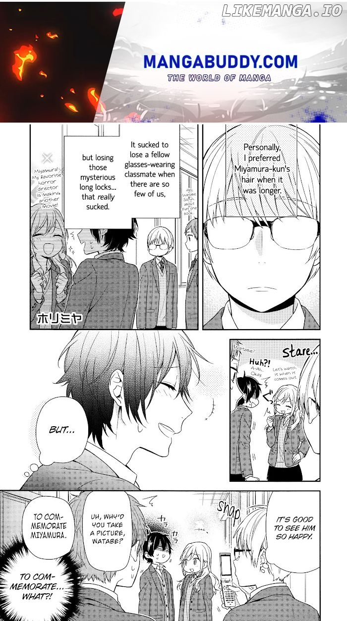 Hori-san to Miyamura-kun chapter 74 - page 1