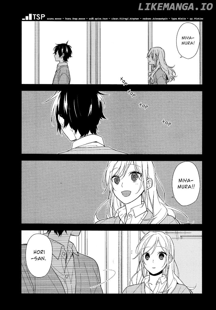 Hori-san to Miyamura-kun chapter 56 - page 1