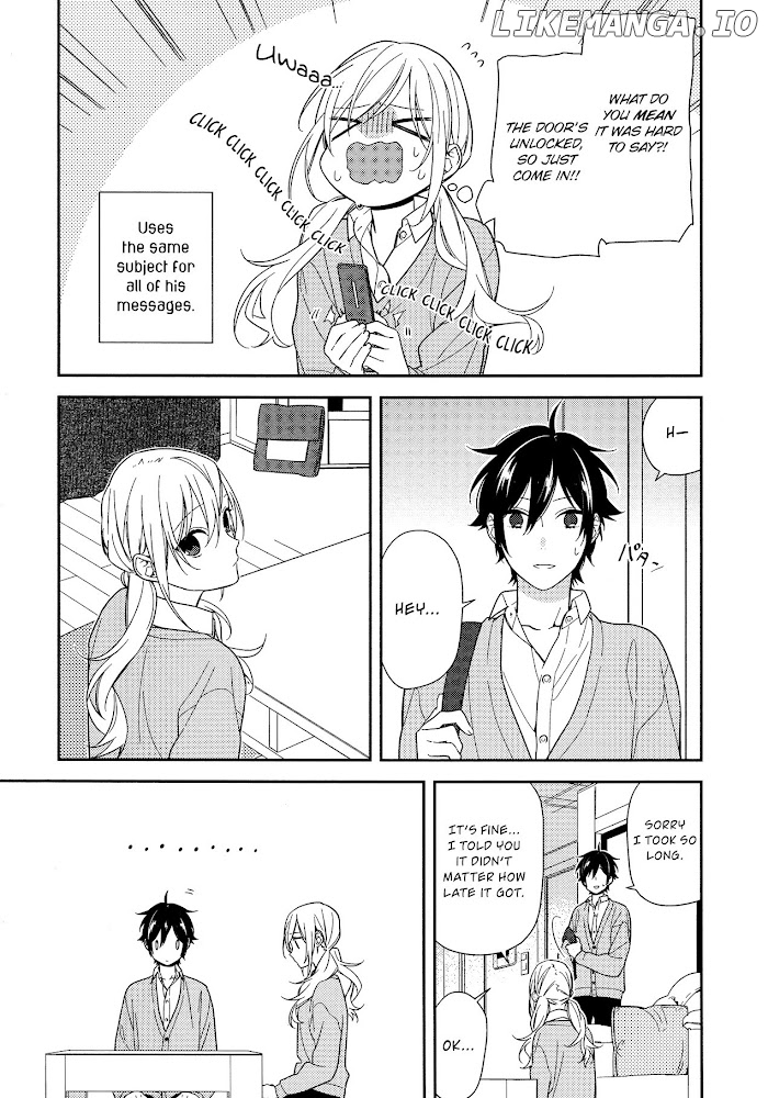 Hori-san to Miyamura-kun chapter 56 - page 17