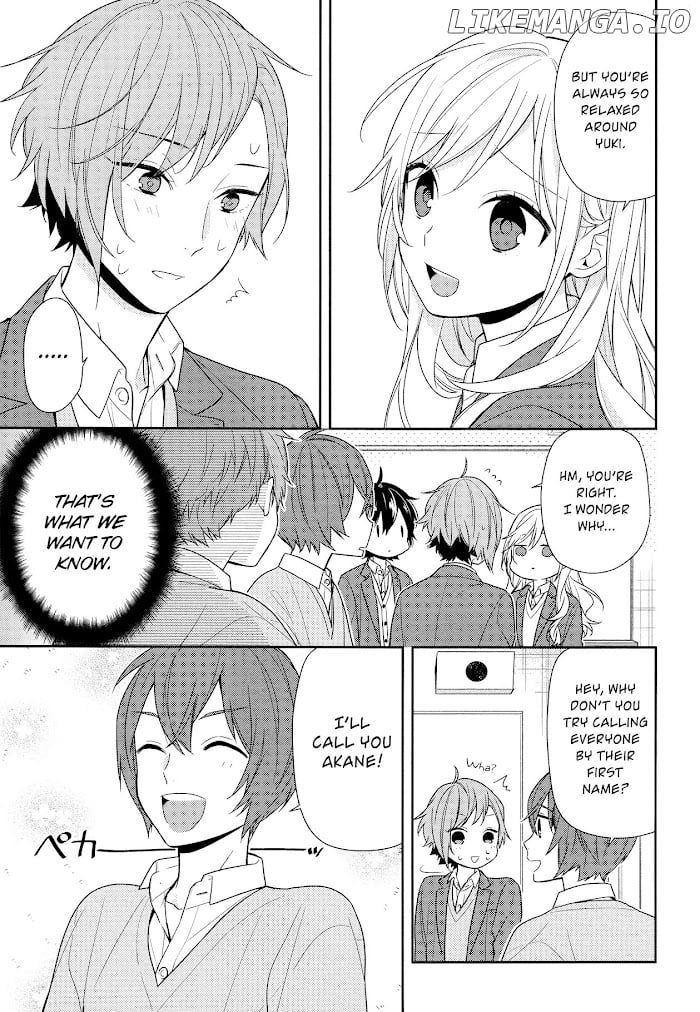 Hori-san to Miyamura-kun chapter 75 - page 5