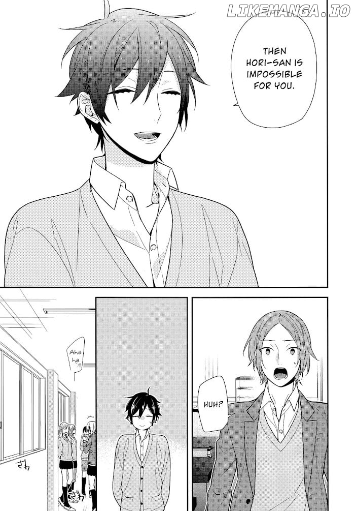 Hori-san to Miyamura-kun chapter 54 - page 13