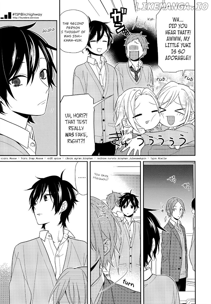 Hori-san to Miyamura-kun chapter 54 - page 3