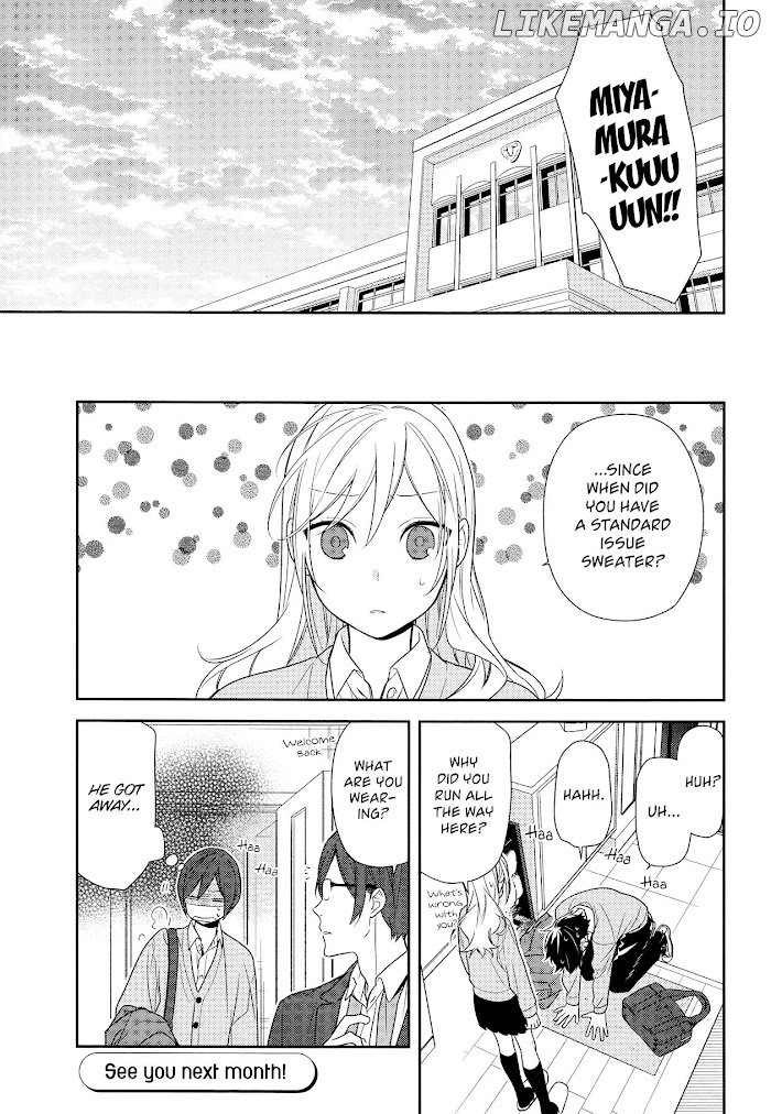 Hori-san to Miyamura-kun chapter 78 - page 11