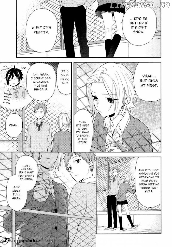 Hori-san to Miyamura-kun chapter 59 - page 15