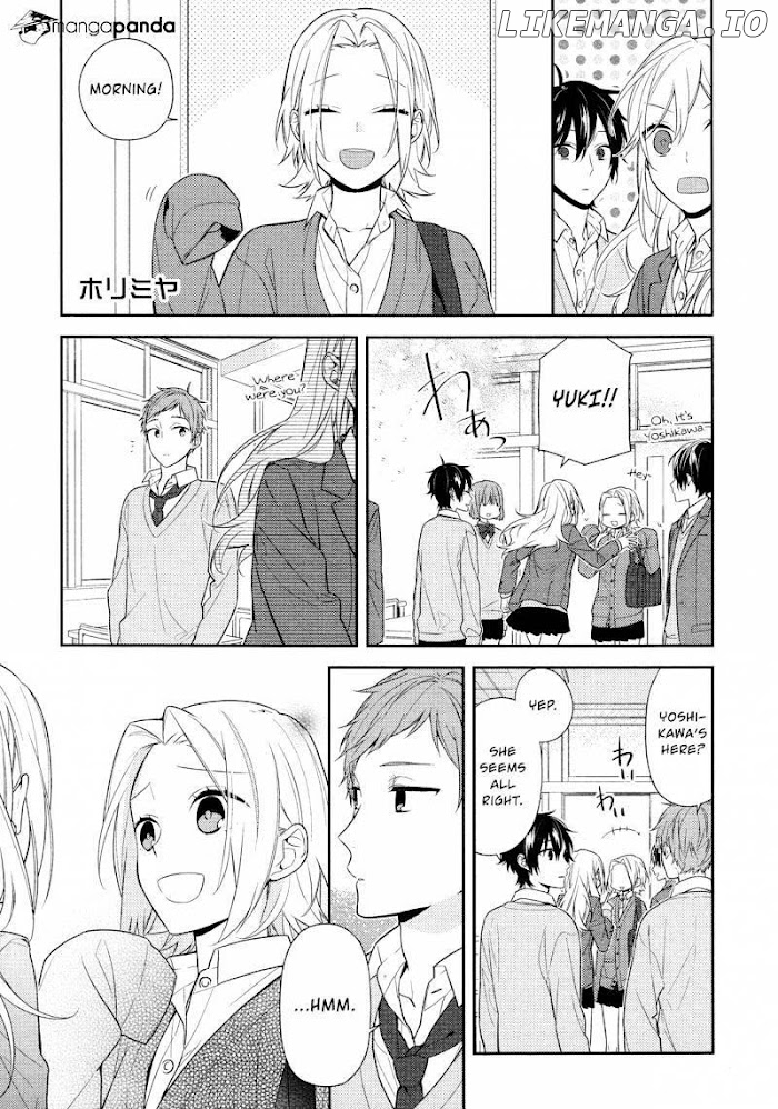 Hori-san to Miyamura-kun chapter 59 - page 3