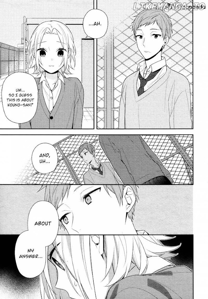 Hori-san to Miyamura-kun chapter 59 - page 7