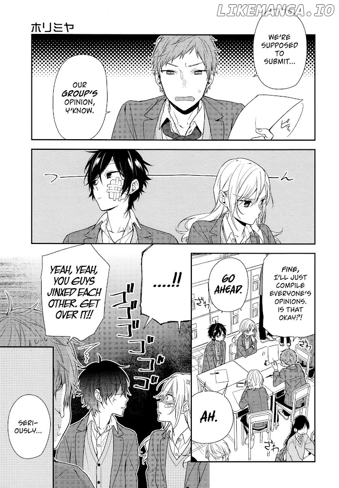 Hori-san to Miyamura-kun chapter 80 - page 7