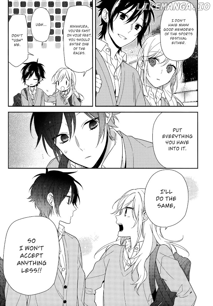 Hori-san to Miyamura-kun chapter 47 - page 16