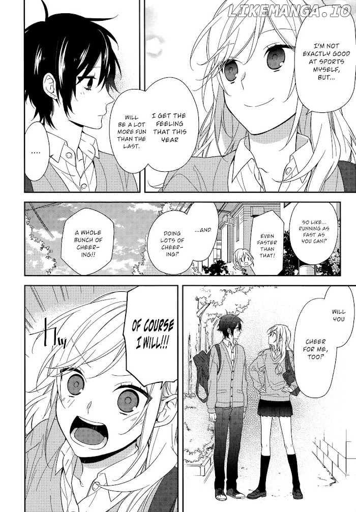 Hori-san to Miyamura-kun chapter 47 - page 17