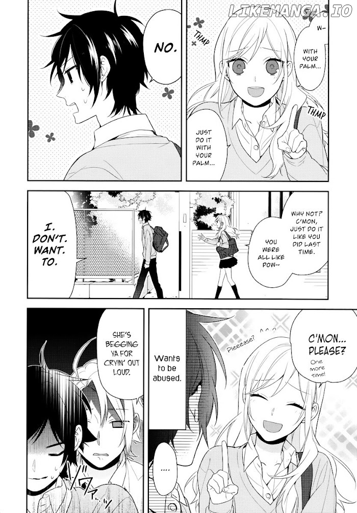 Hori-san to Miyamura-kun chapter 46 - page 2