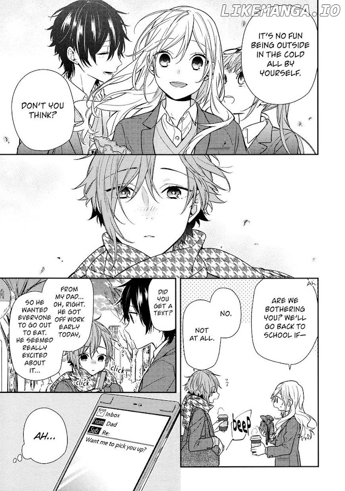 Hori-san to Miyamura-kun chapter 82 - page 13