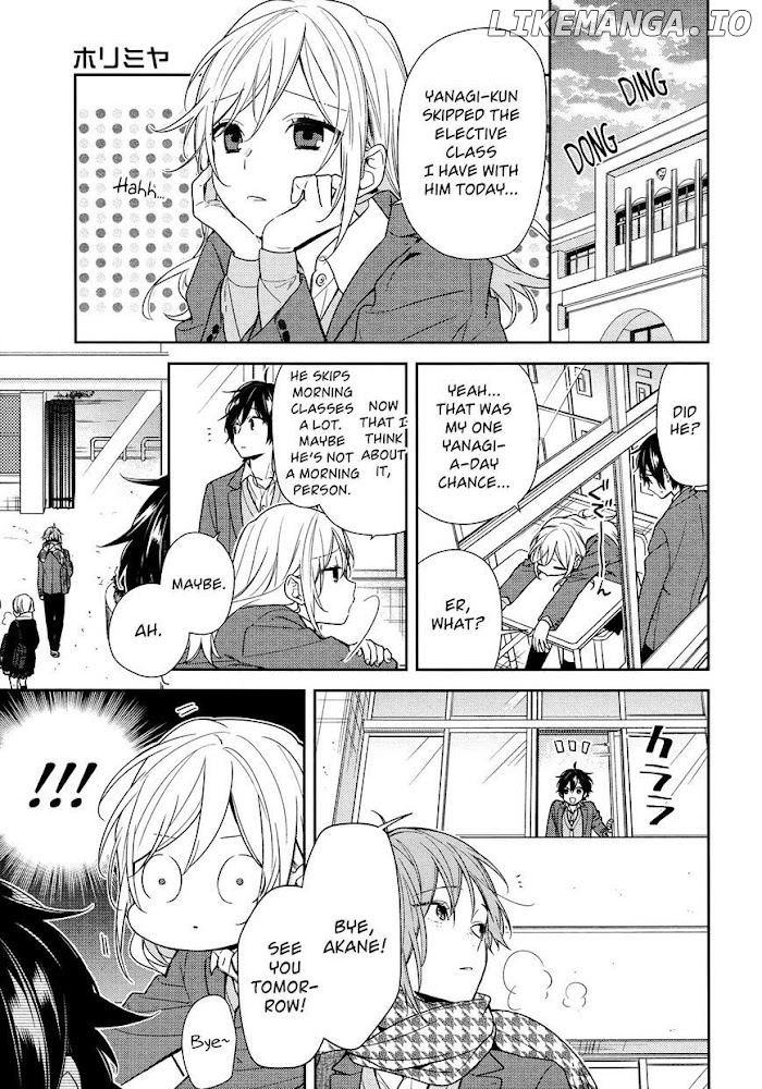 Hori-san to Miyamura-kun chapter 82 - page 3