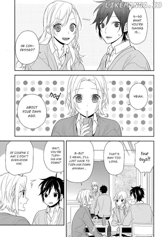 Hori-san to Miyamura-kun chapter 44 - page 3