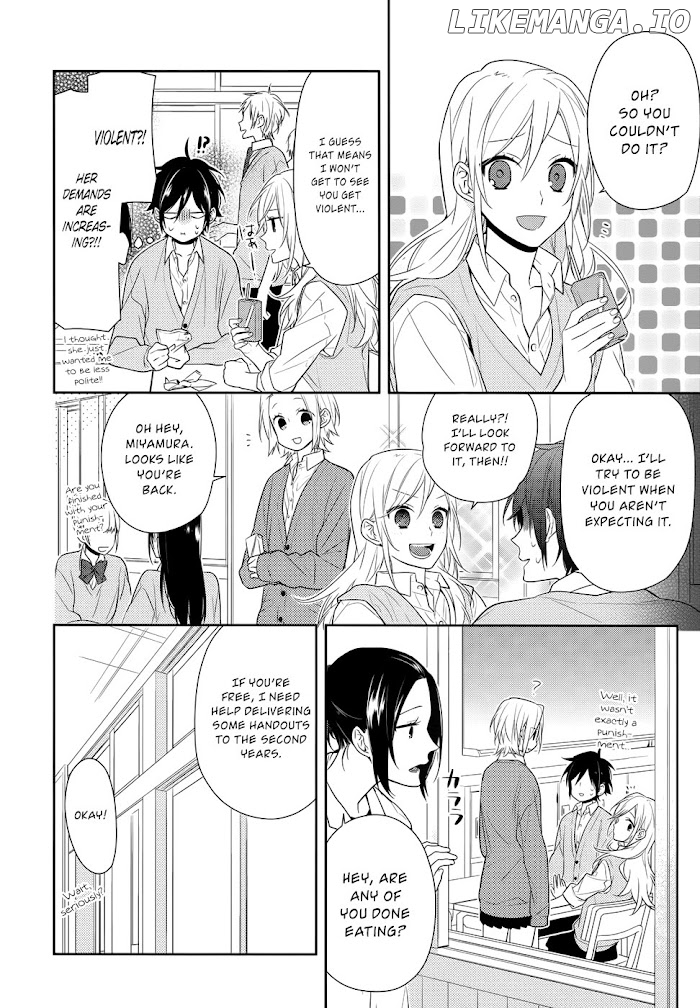 Hori-san to Miyamura-kun chapter 43 - page 17