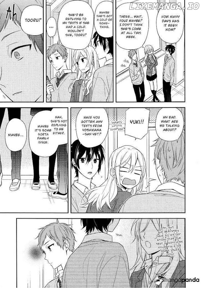 Hori-san to Miyamura-kun chapter 58.2 - page 17