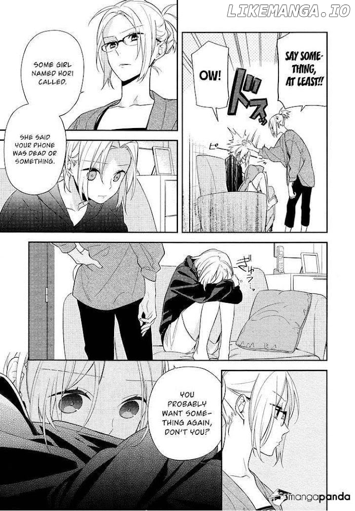 Hori-san to Miyamura-kun chapter 58.2 - page 19