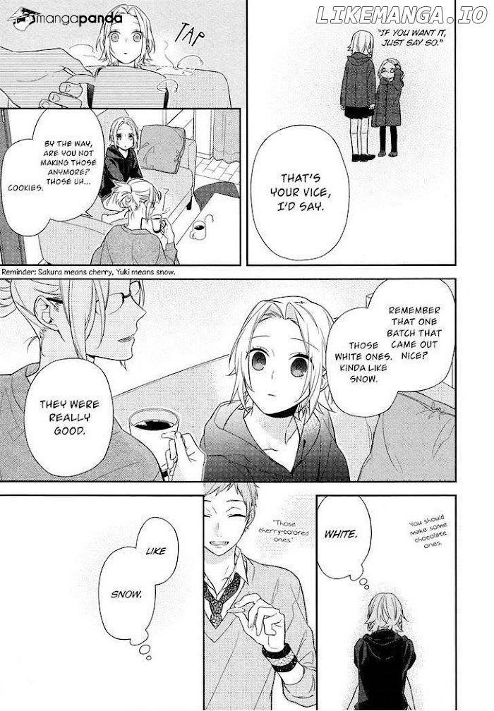 Hori-san to Miyamura-kun chapter 58.2 - page 21