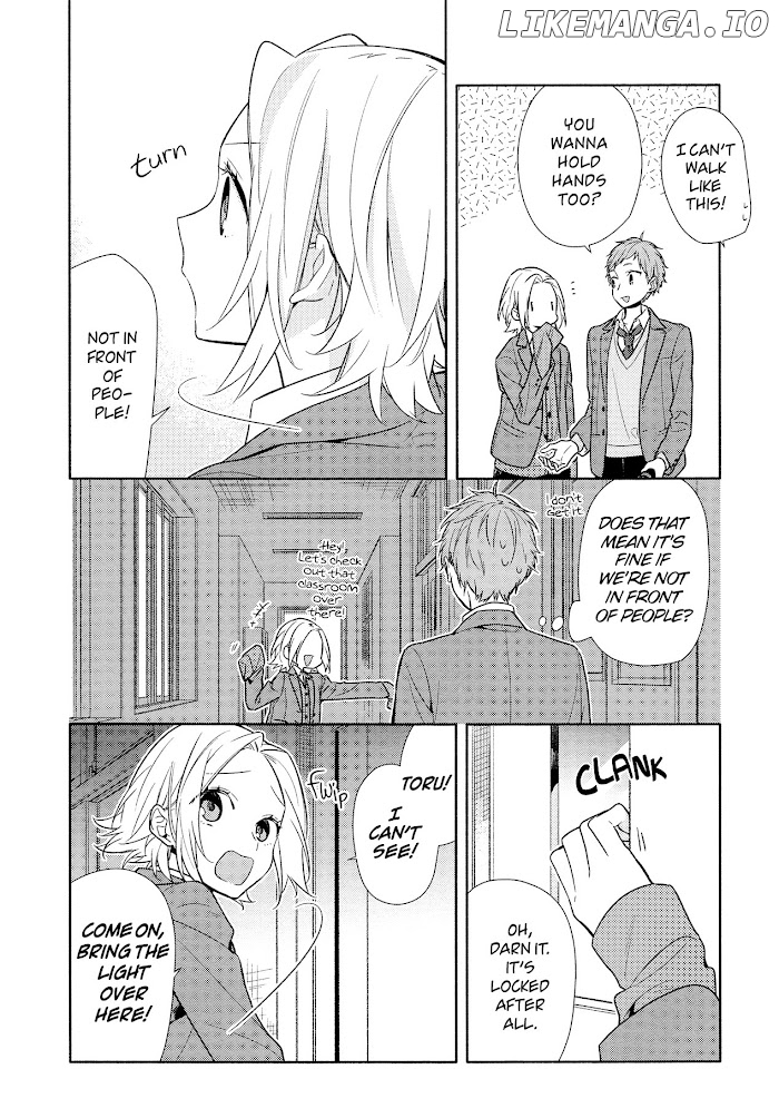 Hori-san to Miyamura-kun chapter 97 - page 9