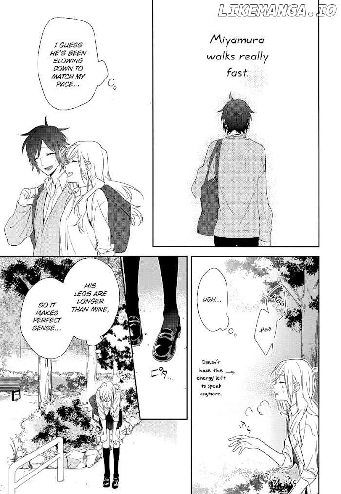 Hori-san to Miyamura-kun chapter 42 - page 11