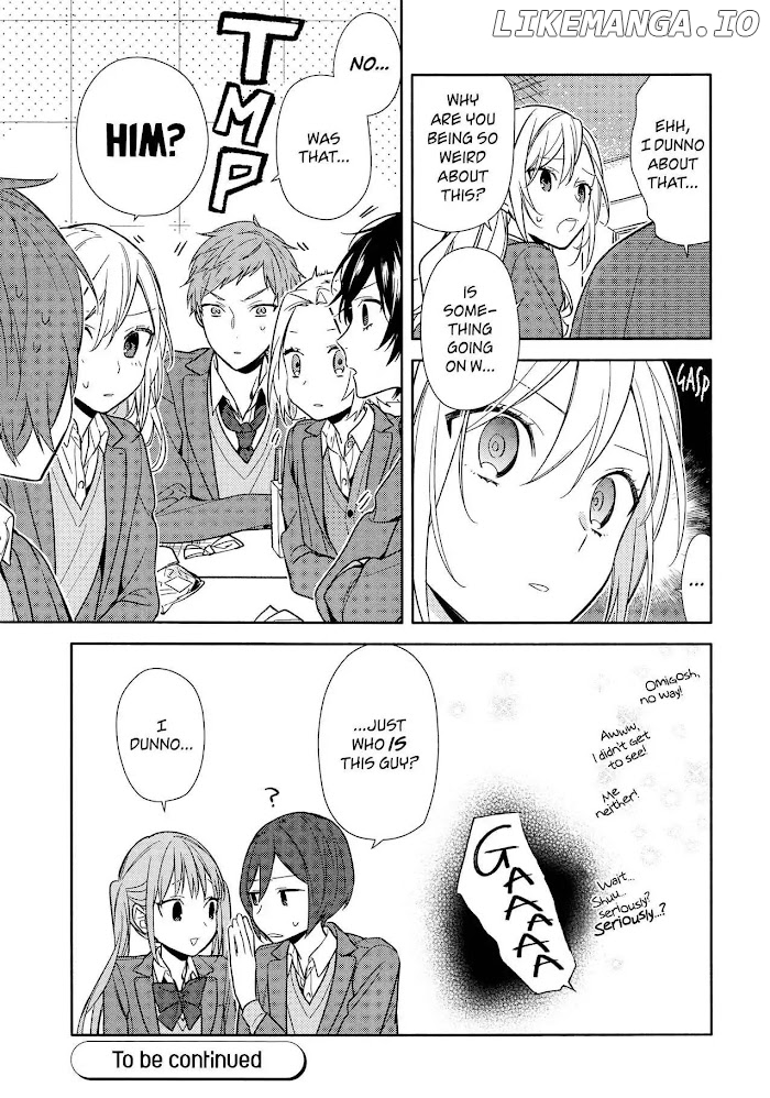 Hori-san to Miyamura-kun chapter 94 - page 21