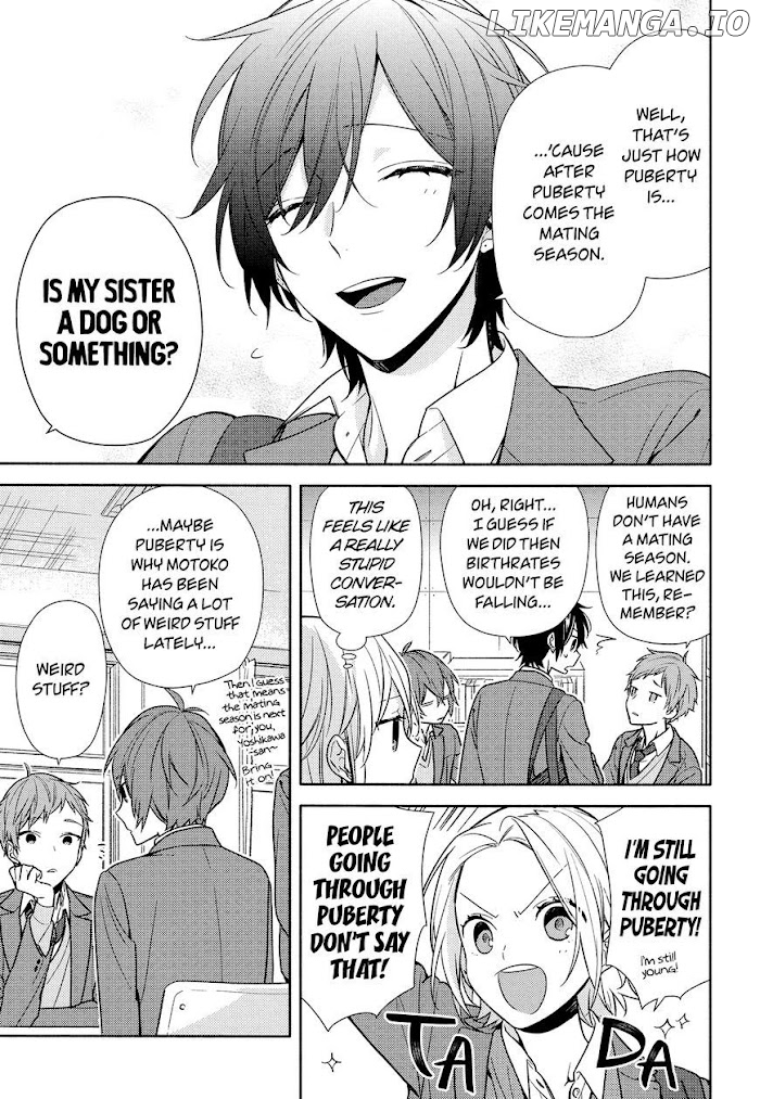 Hori-san to Miyamura-kun chapter 93 - page 11