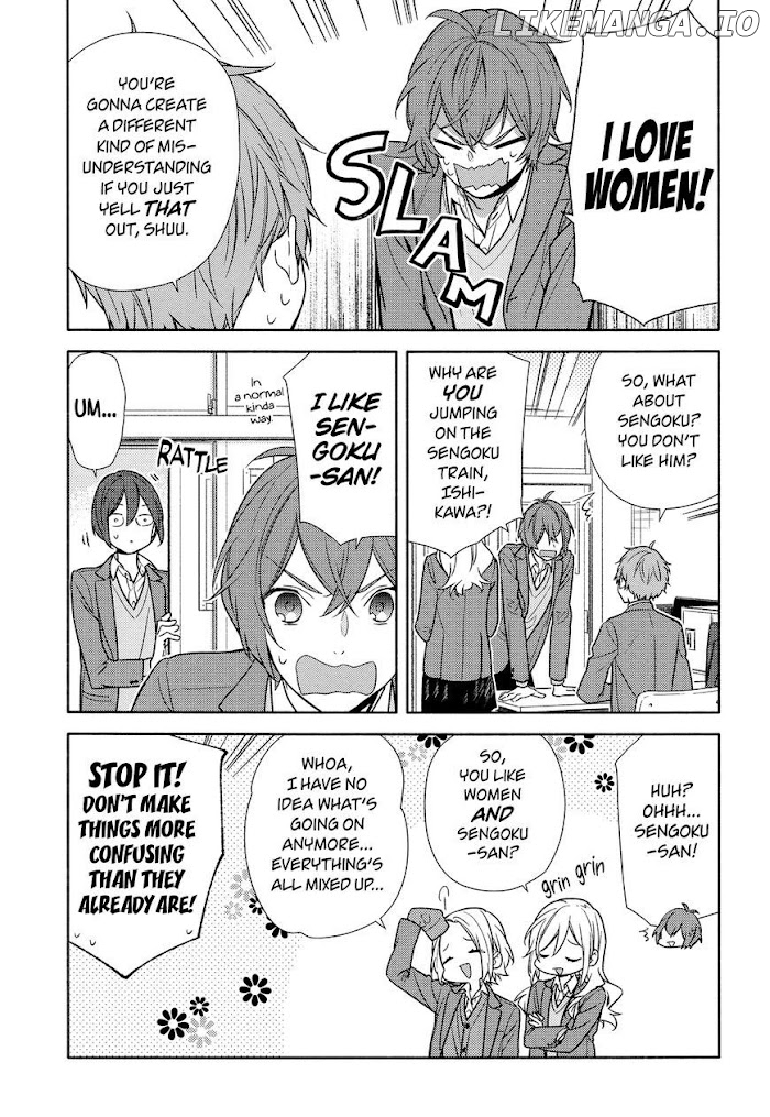 Hori-san to Miyamura-kun chapter 93 - page 15