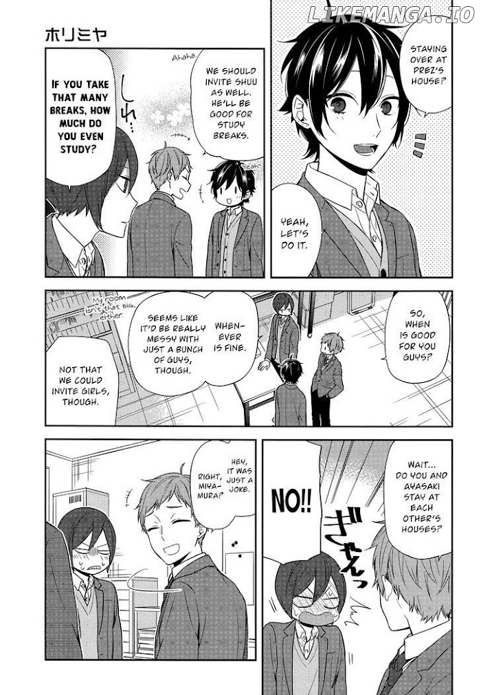 Hori-san to Miyamura-kun chapter 71 - page 1