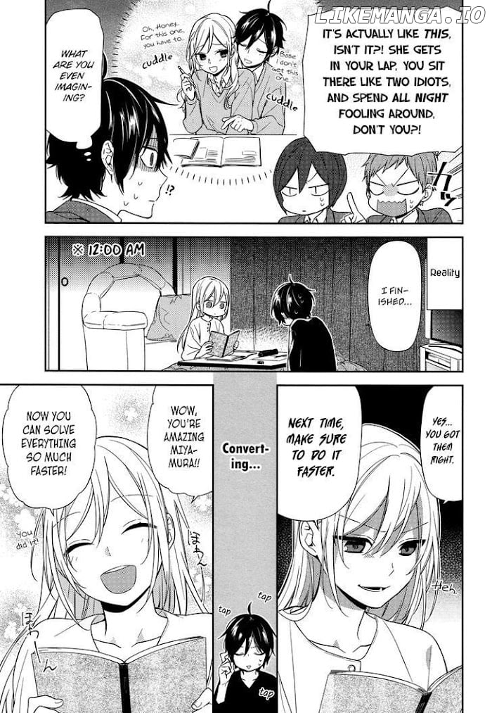 Hori-san to Miyamura-kun chapter 71 - page 17