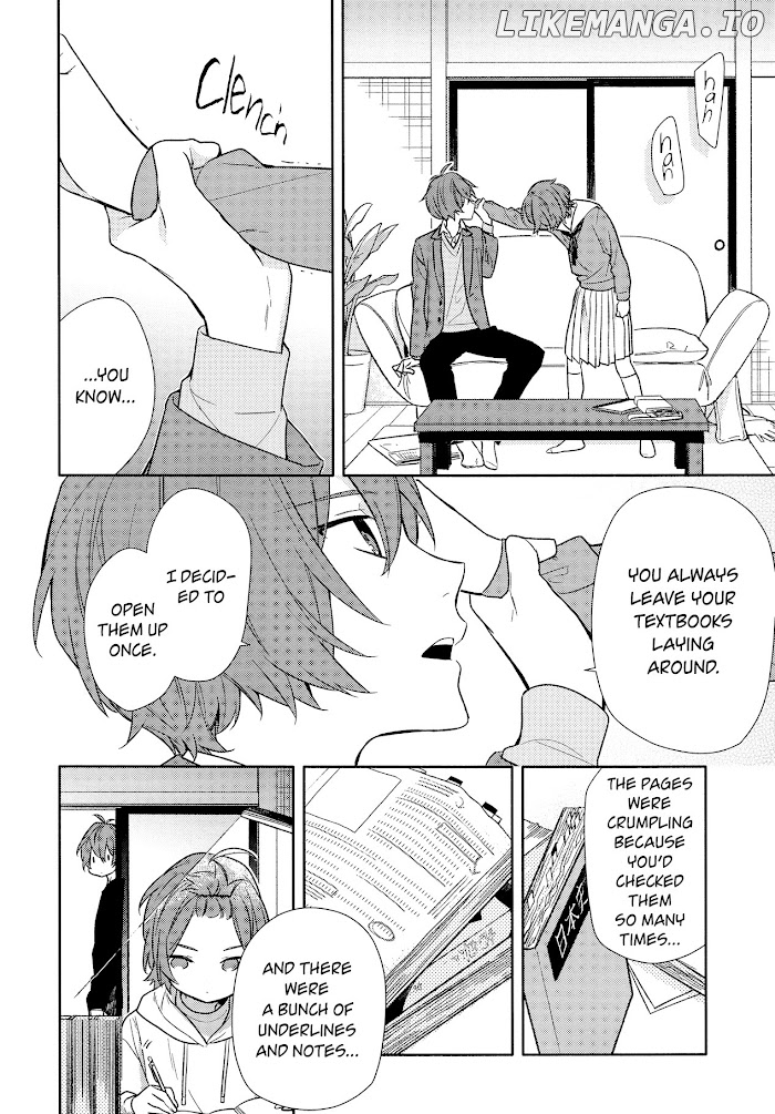 Hori-san to Miyamura-kun chapter 91 - page 12