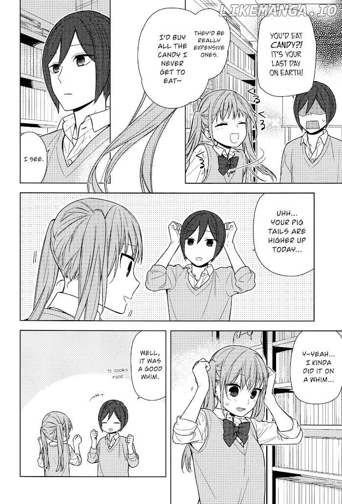 Hori-san to Miyamura-kun chapter 70 - page 14