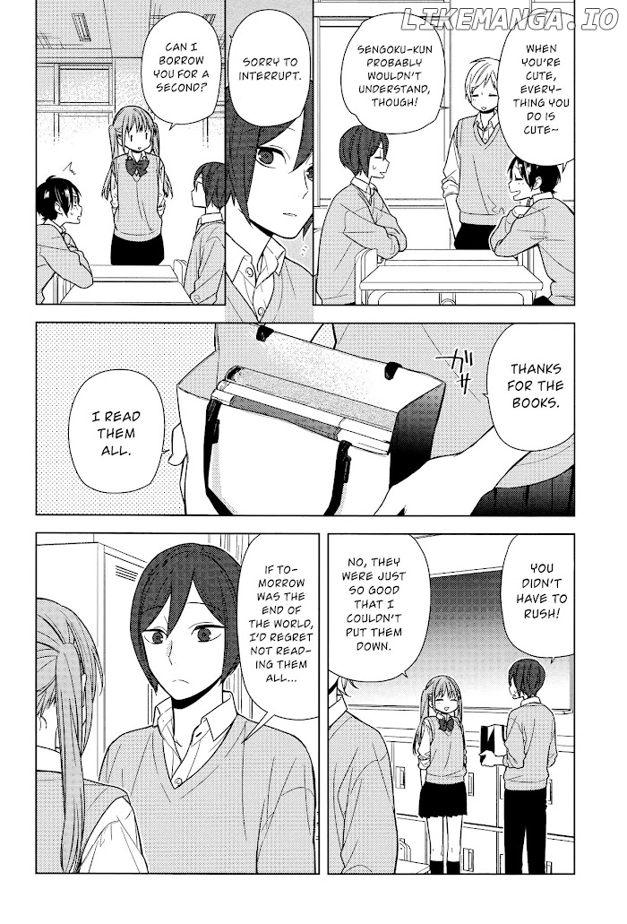 Hori-san to Miyamura-kun chapter 70 - page 16