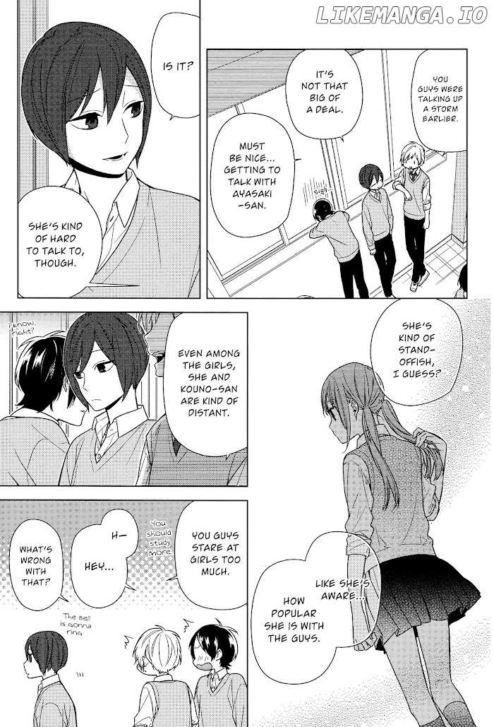 Hori-san to Miyamura-kun chapter 70 - page 7