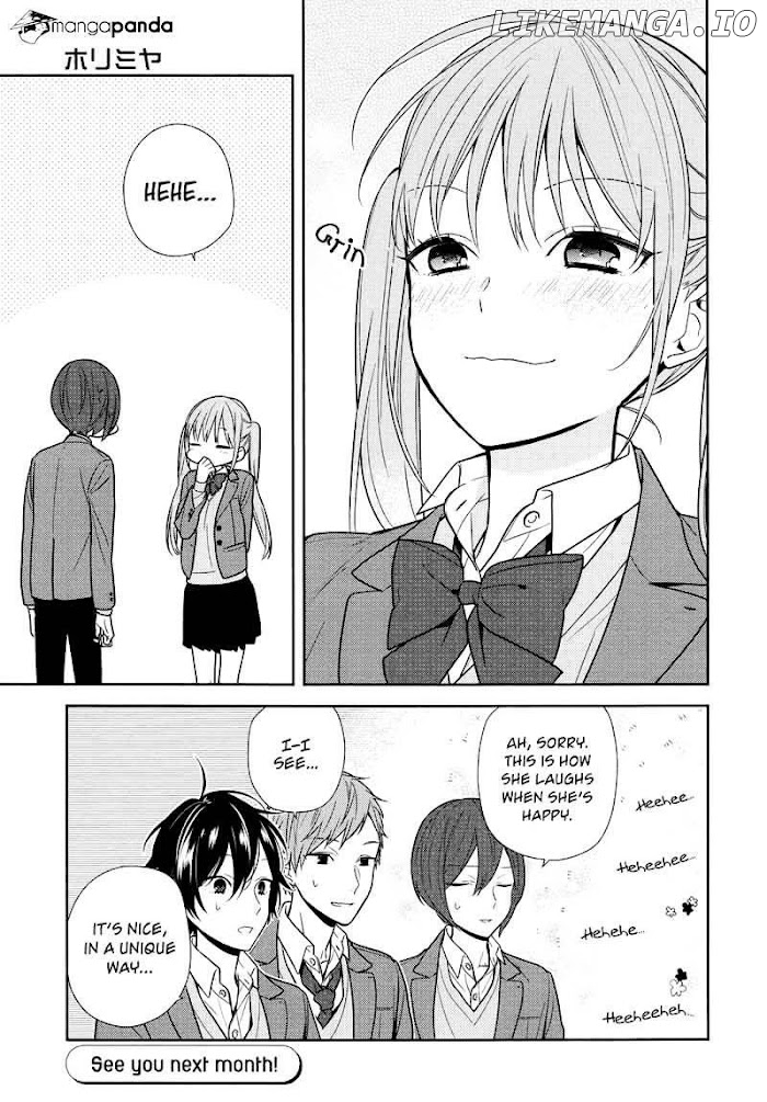 Hori-san to Miyamura-kun chapter 85 - page 14