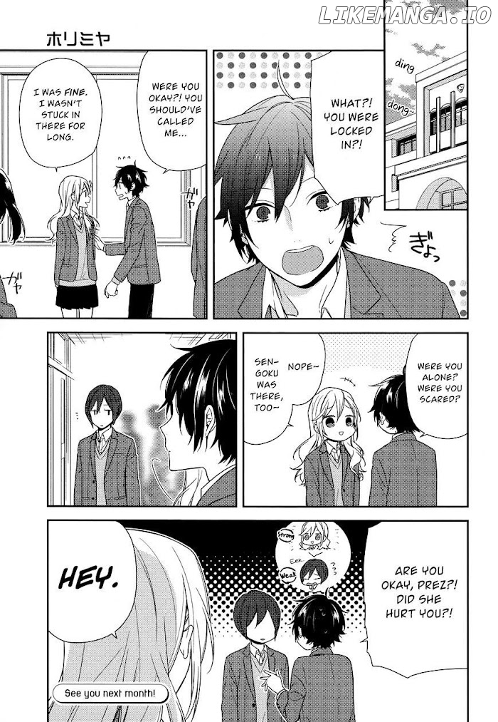 Hori-san to Miyamura-kun chapter 69 - page 9