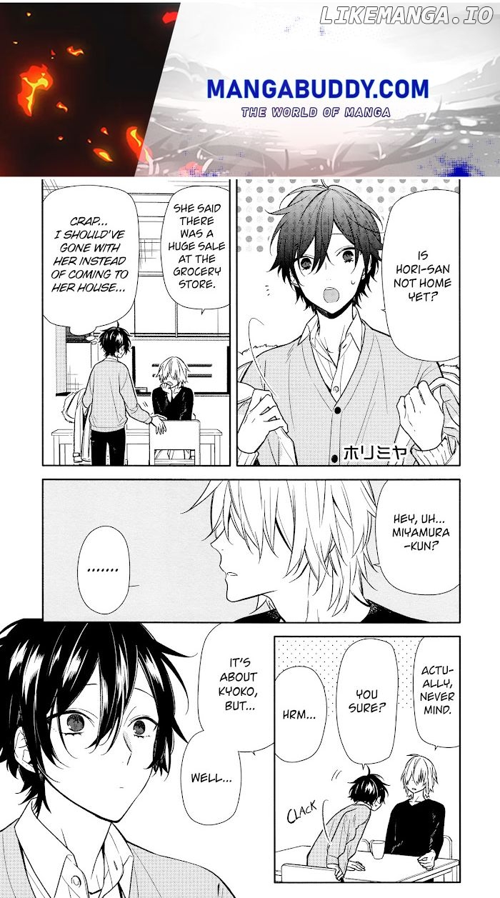 Hori-san to Miyamura-kun chapter 90 - page 1