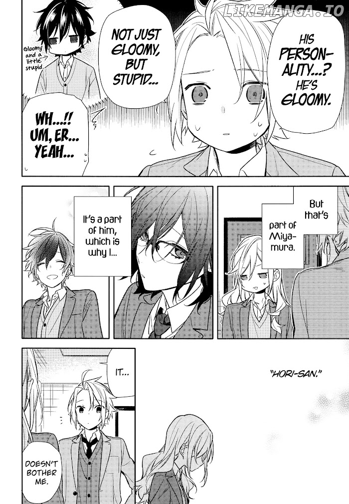 Hori-san to Miyamura-kun chapter 90 - page 16