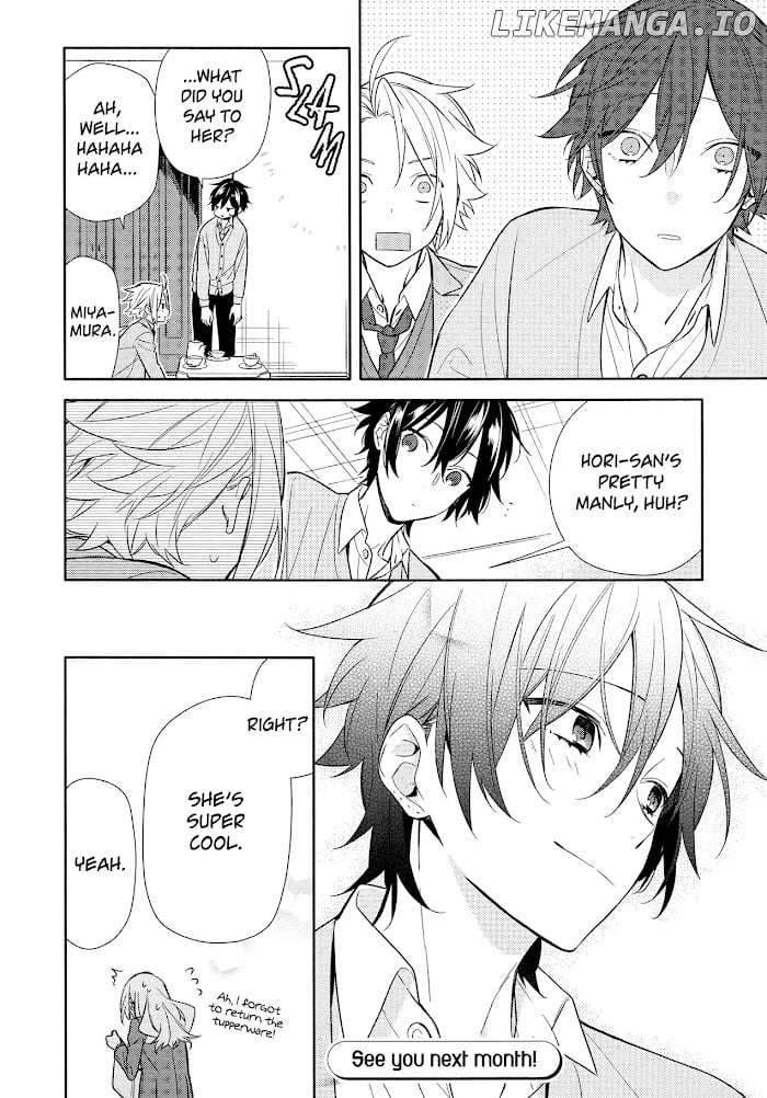 Hori-san to Miyamura-kun chapter 90 - page 22