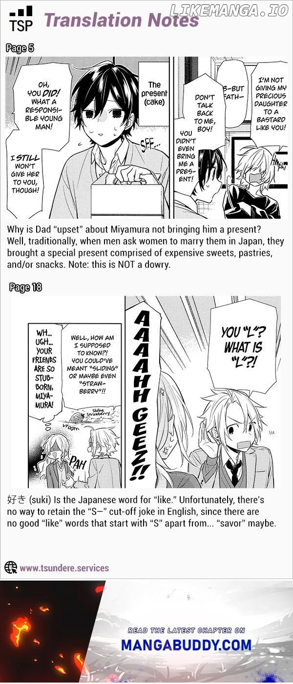 Hori-san to Miyamura-kun chapter 90 - page 23