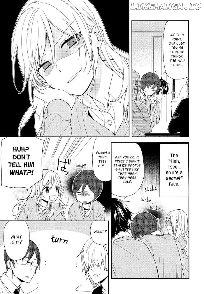 Hori-san to Miyamura-kun chapter 68 - page 11